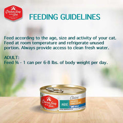 Chicken Soup for the Soul pâté chat peau et pelage sains grâce aux oméga-3 et oméga-6.