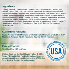 Chicken Soup pour chat sans sous-produits ni additifs artificiels.