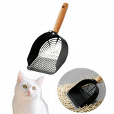 Pelle Chinshwehaw en acier inox triple-garde pour éviter les éclaboussures.