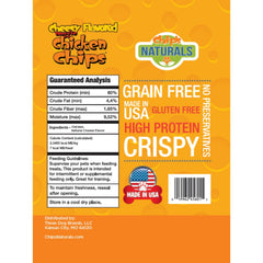 Chip's Naturals – texture croustillante en détail, récompense idéale.