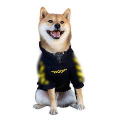 Hoodie ChoChoCho chien vu de face, confort et style lors des balades.