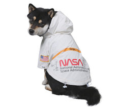 Manteau ChoChoCho NASA pour chien, vue avant, protection pluie et vent.
