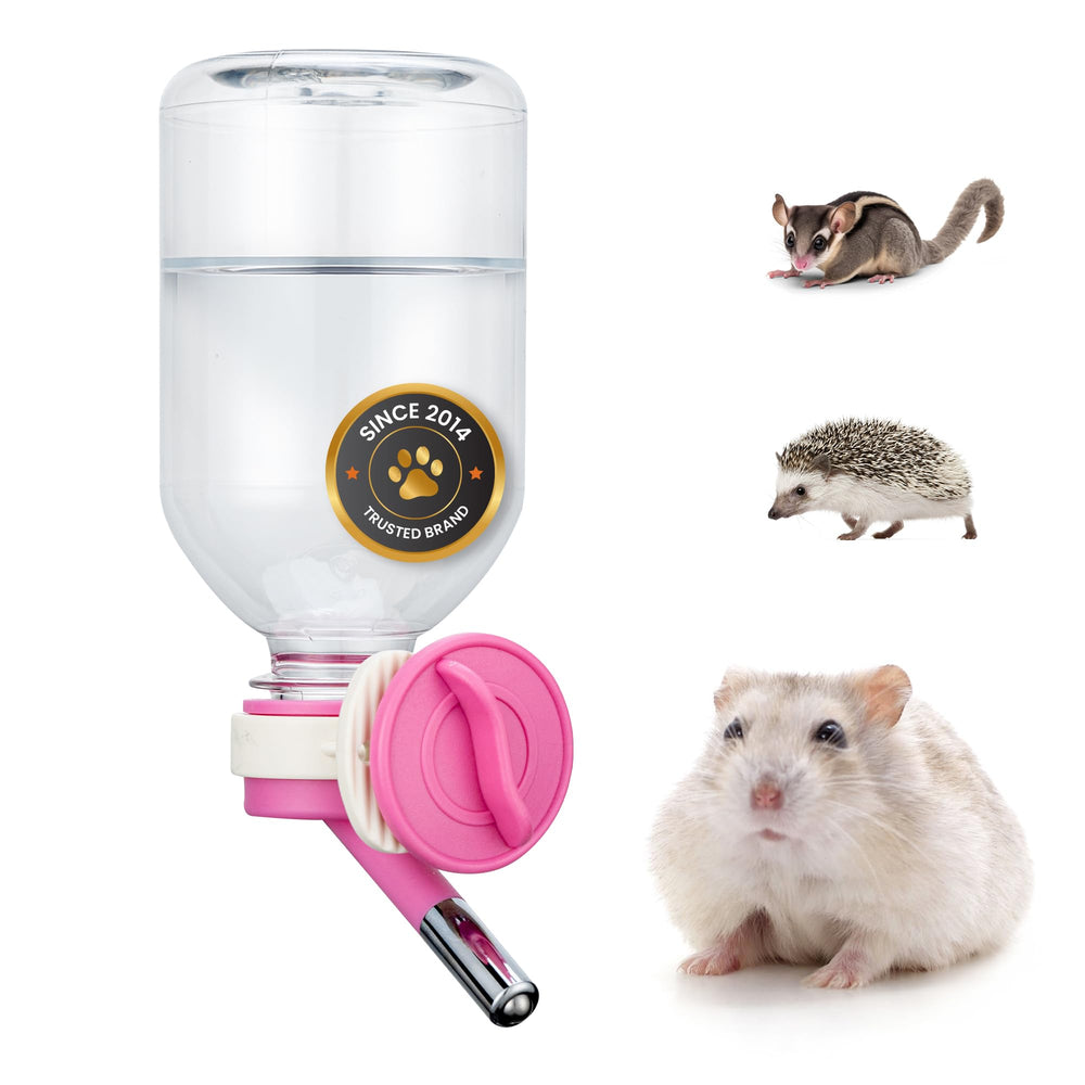 Choco Nose Bouteille eau mini, système sans fuite pratique pour petits animaux.