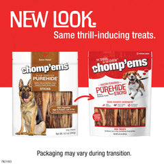 CHOMP-EMS Purehide poitrine fumée texture dense pour une mastication satisfaisante.