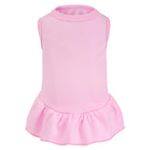 Robe choyaxo pour chien en rose, confort léger pour l’été.