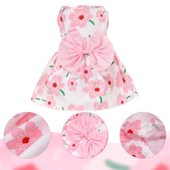 Choyaxo robe florale - coupe vest classique pour un look élégant.