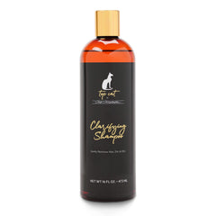 Chris Christensen Shampoing clarifiant Top Cat, bouteille, nettoyage en profondeur du pelage.