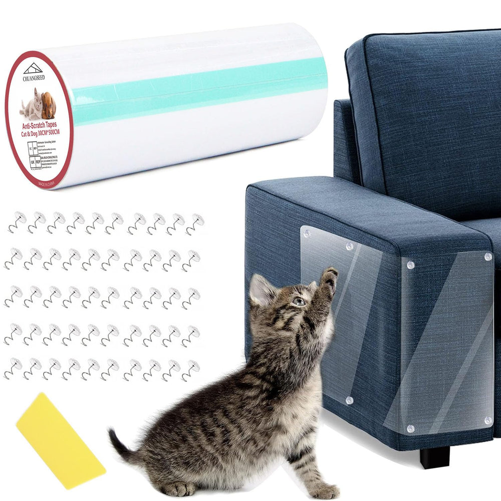 CHUANGSEED protections-meubles anti-griffes 200x12 protege le canapé sans changer le style