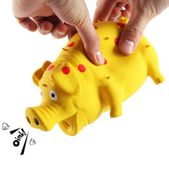 ChubbyPiggies: texture latex détaillée, douceur et durabilité pour mordiller.