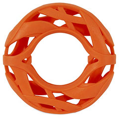 Chuckit! Air Fetch Wheel en mouvement sur terrain, favorise une course longue et naturelle.