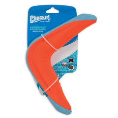 Chuckit! Boomerang amphibie, couleurs vives améliorant la visibilité dans l'eau