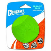 Balle ChuckIt! Erratique grande pour chiens, rebond imprévisible durant le jeu.