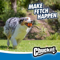 Balle Chuckit! Fetch haute rebond, parfaite pour des lancers énergiques.