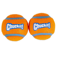 Balle Chuckit! Tennis avec feutre non abrasif pour plus de confort.