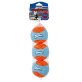 ChuckIt! balles amphibies flottantes parfaites sur terre et dans l’eau pour des jeux actifs.