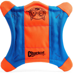 Chuckit Flying Squirrel glisse pendant le jeu en extérieur pour chien.