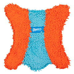 Chuckit! Écureuil intérieur, surface en chenille, contact agréable.