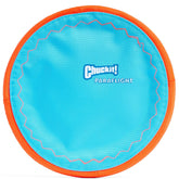 Chuckit Paraflight disque grande taille en vol, pour des lancers longue distance.