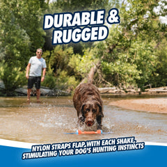 Chuckit Rugged Bumper longueur 13,5 pouces, idéal pour chiens moyens et grands.