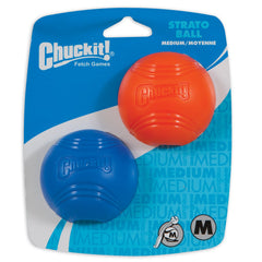 Chuckit Strato Ball balle en caoutchouc naturel, rebond élevé et visibilité optimale.