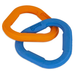Technologie sans couture du ChuckIt! Ultra Links prévient la déchirure lors des tirages.