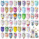 Bandana Chunful pour chien fleurs printemps, léger et lavable, parfait pour photos.