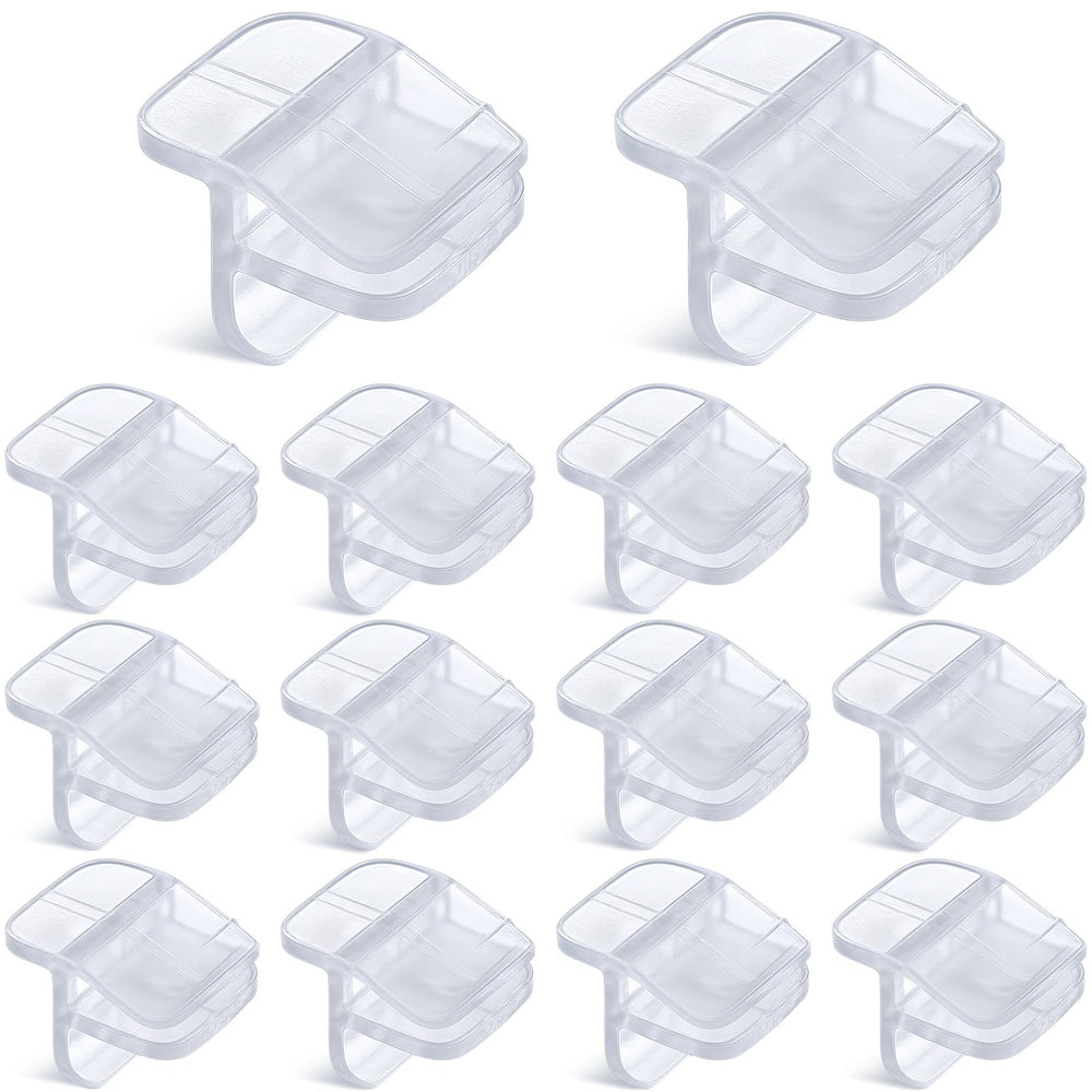 Chunful clips de couvercle transparents, maintien fiable sans encombrer le paysage aquatique.