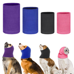 CIATBYYJ cache-oreilles chien rose, protection légère lors du séchage.