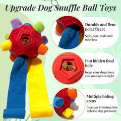 CIIVURR Snuffle Ball texture douce en caoutchouc, prise confortable et sûre.