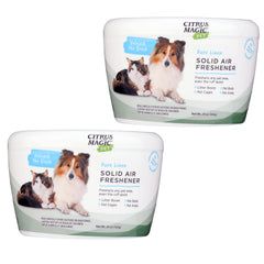 Citrus Magic absorbeur d’odeurs pour animaux, parfum lin pur, longue durée.