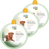 Bloc odorant Citrus Magic pour animaux, lot de 3, contrôle durable des odeurs.
