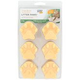 Citrus Magic Litière Pattes élimine les odeurs autour de la litière des animaux.