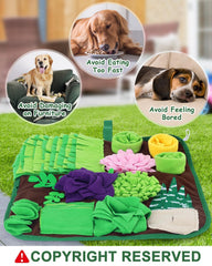 Tapis de reniflage CiyvoLyeen pour chat, enrichment et exploration sensorielle.