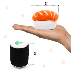 Jouet sushi œuf de CiyvoLyeen, léger et facile à lancer.
