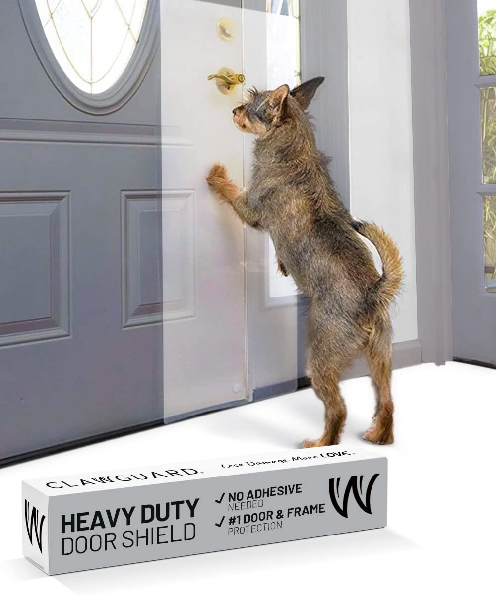 CLAWGUARD bouclier griffes porte - protège votre porte des griffes des animaux