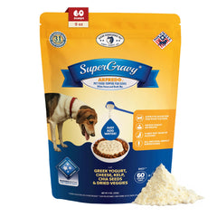 CLEAR CONSCIENCE PET Arfredo SuperGravy transforme des croquettes en sauce crèmeuse.