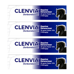 CLENVIA Pâte Cheval 10% – emballage et marquages de dosage visibles