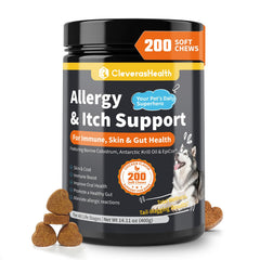 Gommes CleverasHealth allergie chien, soulagement des démangeaisons.