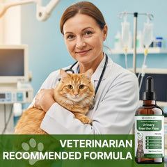 Ingrédients Plantain: contribue à un flux urinaire fluide chez le chat.