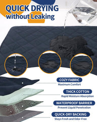 C-LIGHT imperméable anti-fuite revêtement protège le plateau et réduit les odeurs.