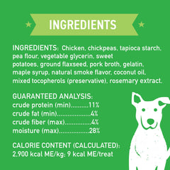 Sans céréales et sans gluten, Cloud Star propose une friandise adaptée pour chien.