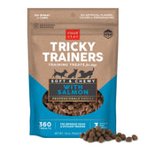 Cloud Star Tricky Trainers saumon, sachet 14 oz, récompense idéale pour l’entraînement.