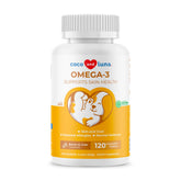 Gommes Omega3 Poisson Coco et Luna pour soutenir la peau.
