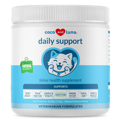 Coco et Luna – multivitamine chat en poudre, soutien immunitaire quotidien