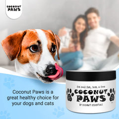 Coconut Essentials Coconut Paws : application ciblée sur zone irritée pour confort.
