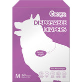 COCOYO couches jetables pour chienne moyenne offrant absorption efficace et confort.