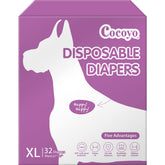 COCOYO couches protection anti-fuites 360 degrés pour chien femelle