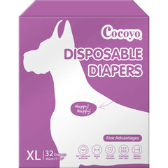 COCOYO couches protection anti-fuites 360 degrés pour chien femelle