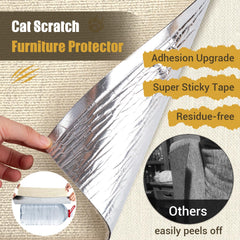 COCTN protection meubles anti-rayures adapté coton, polyester, acétate et acrylique.