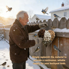 Confort doux: interieur moelleux pour attirer les oiseaux.